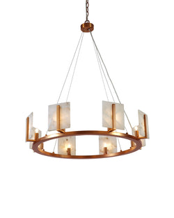 large halo chandelier