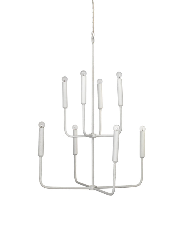 Mercer Chandelier White