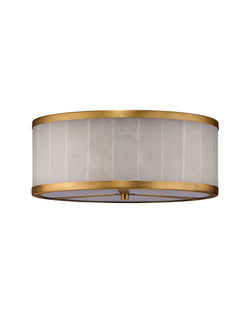 upsala alabaster flush mount ceiling light - large