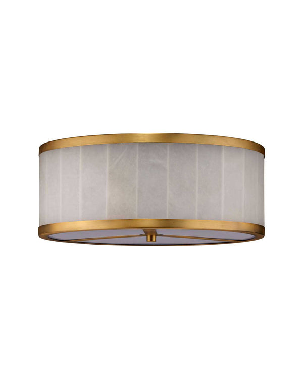 Upsala Alabaster Flush Mount Ceiling Light - Large