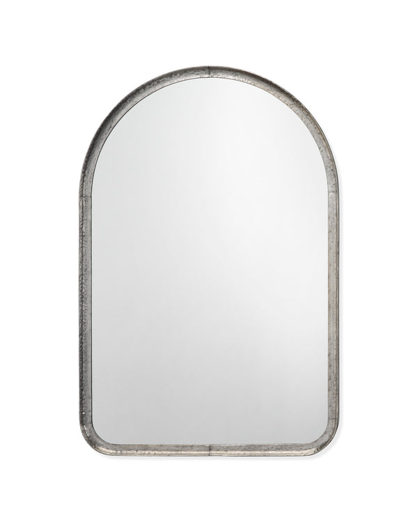 Arch Mirror Silver Leaf