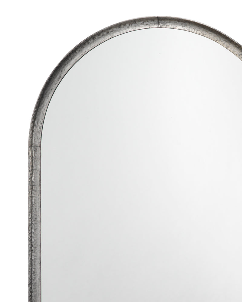 arch mirror silver leaf
