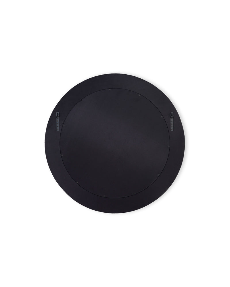 round cross stitch mirror espresso