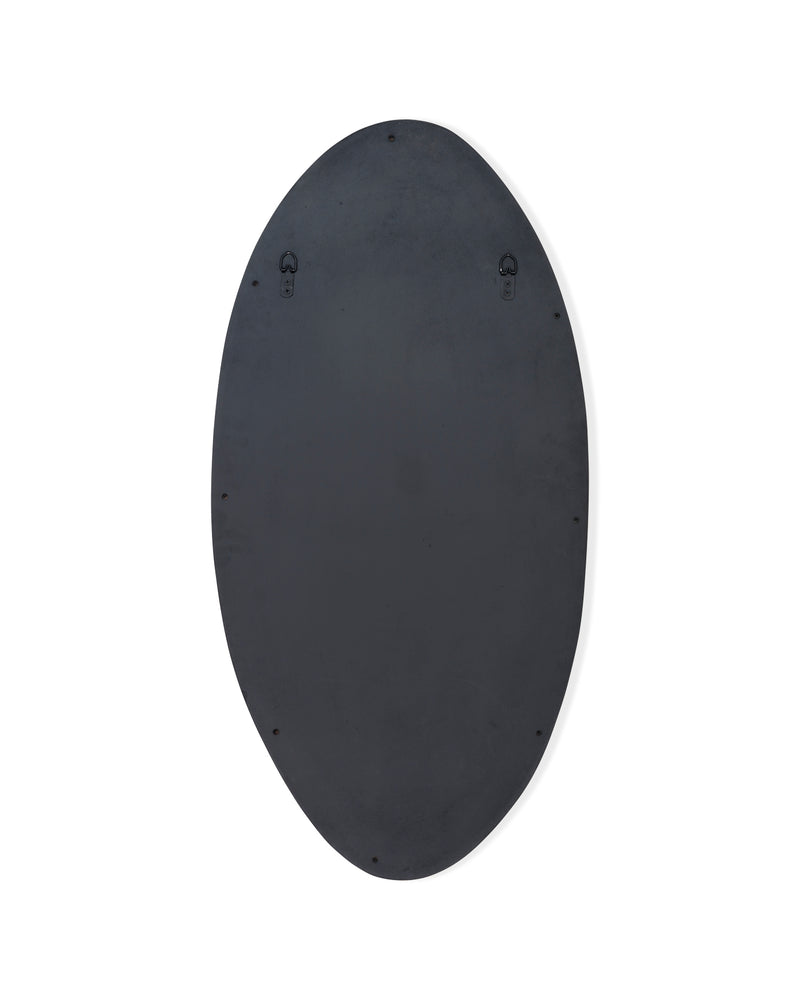 organic oval mirror