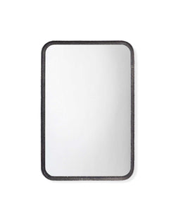 principle vanity mirror - black