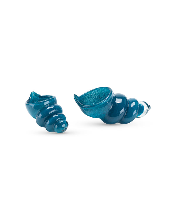 Ariel Shells (Set Of 2) - Blue