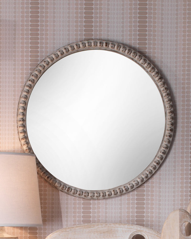 audrey beaded mirror