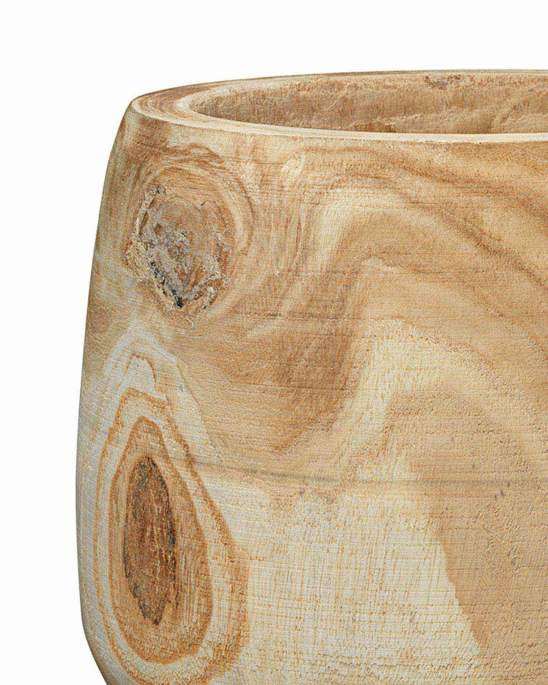 brea wooden vase