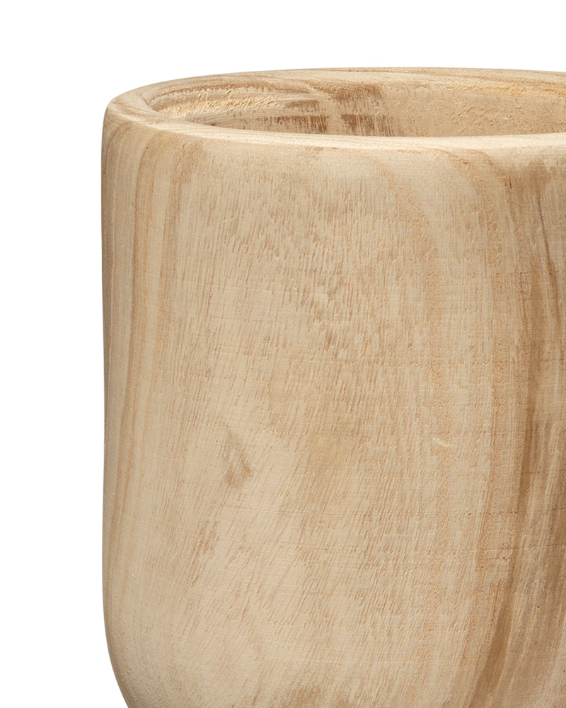 canyon wooden vase