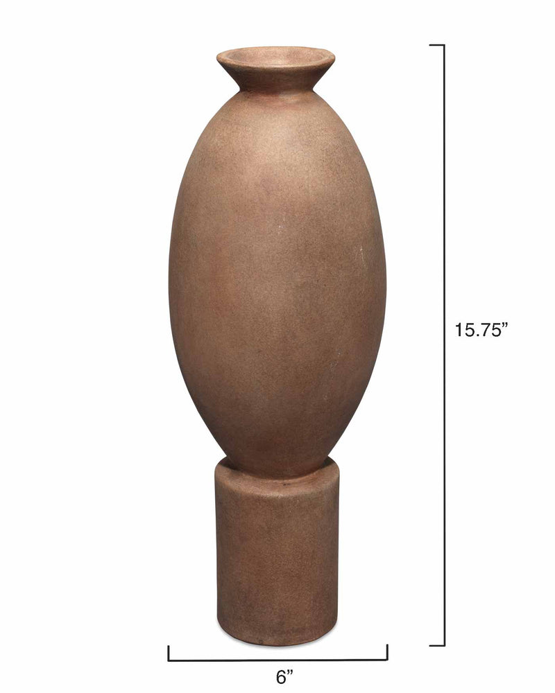 elevated decorative vase