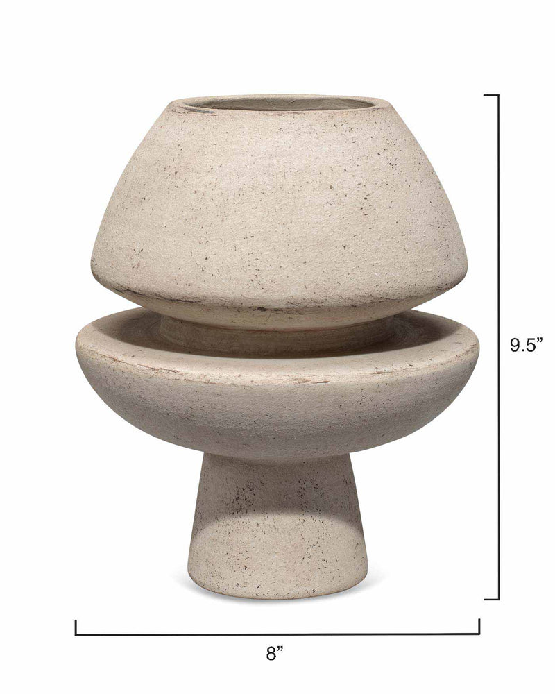 foundation decorative vase