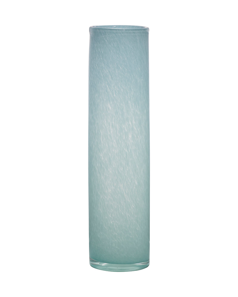 gwendolyn hand blown vases (set of 3) - blue