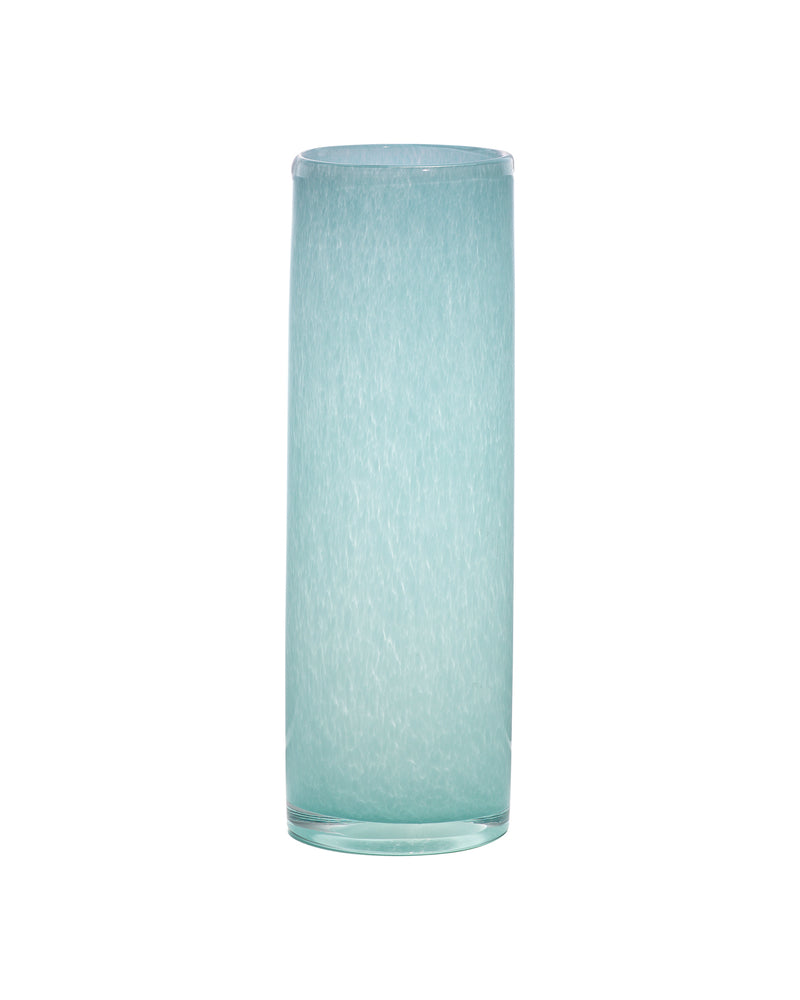 gwendolyn hand blown vases (set of 3) - blue