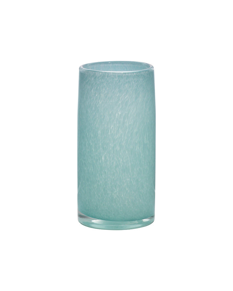 gwendolyn hand blown vases (set of 3) - blue