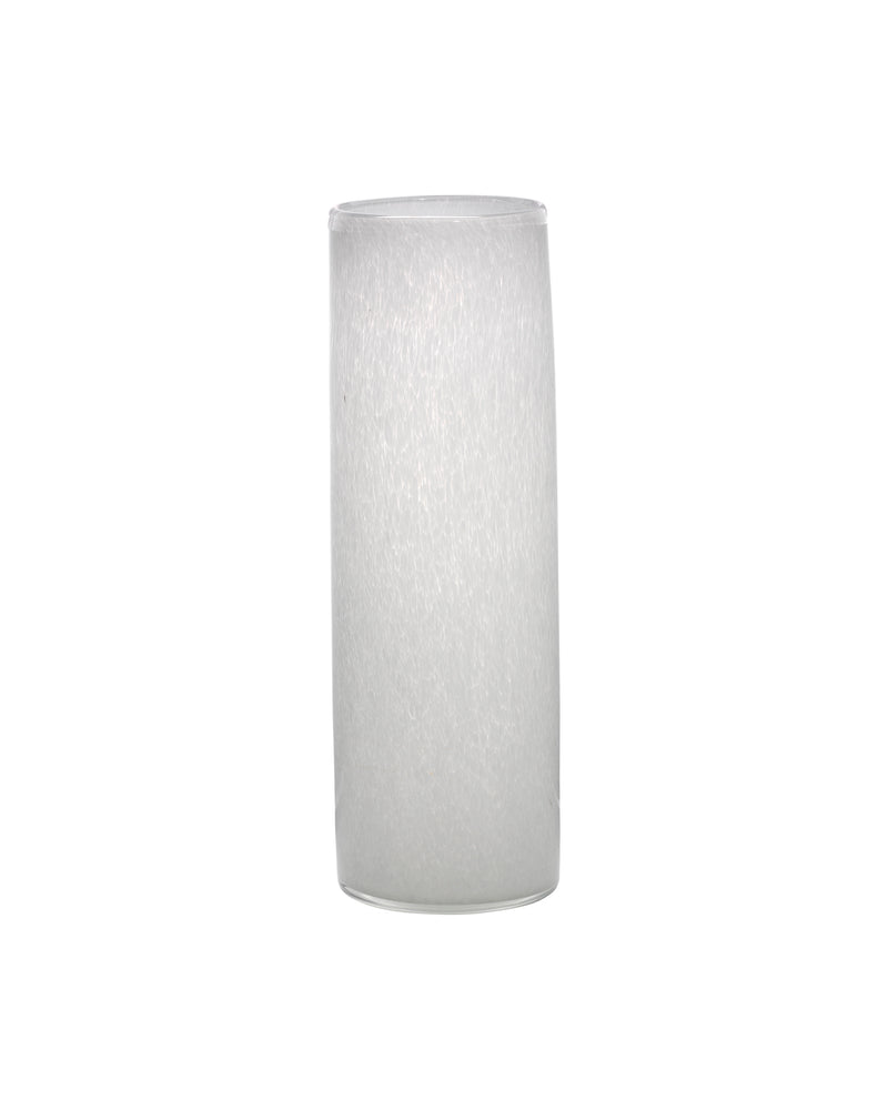 gwendolyn hand blown vases (set of 3) - white