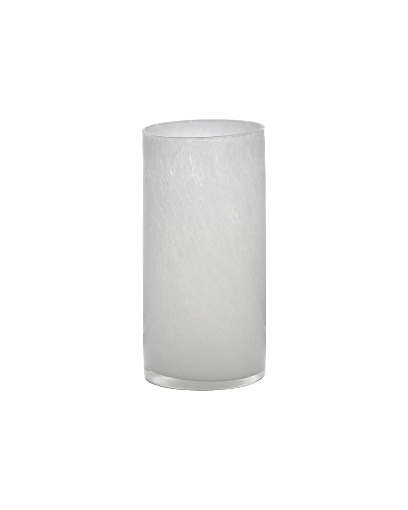 gwendolyn hand blown vases (set of 3) - white