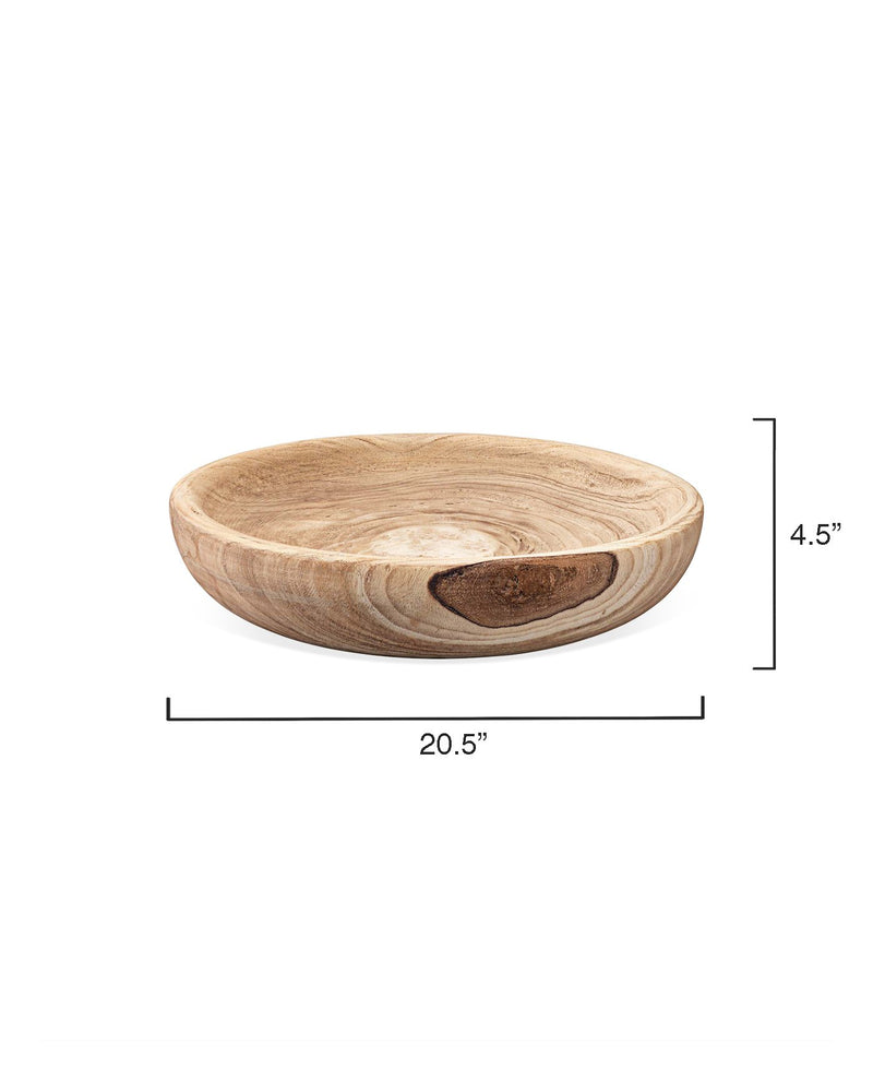 laurel wooden bowl - large