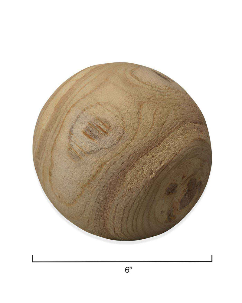 malibu wood balls (set of three)