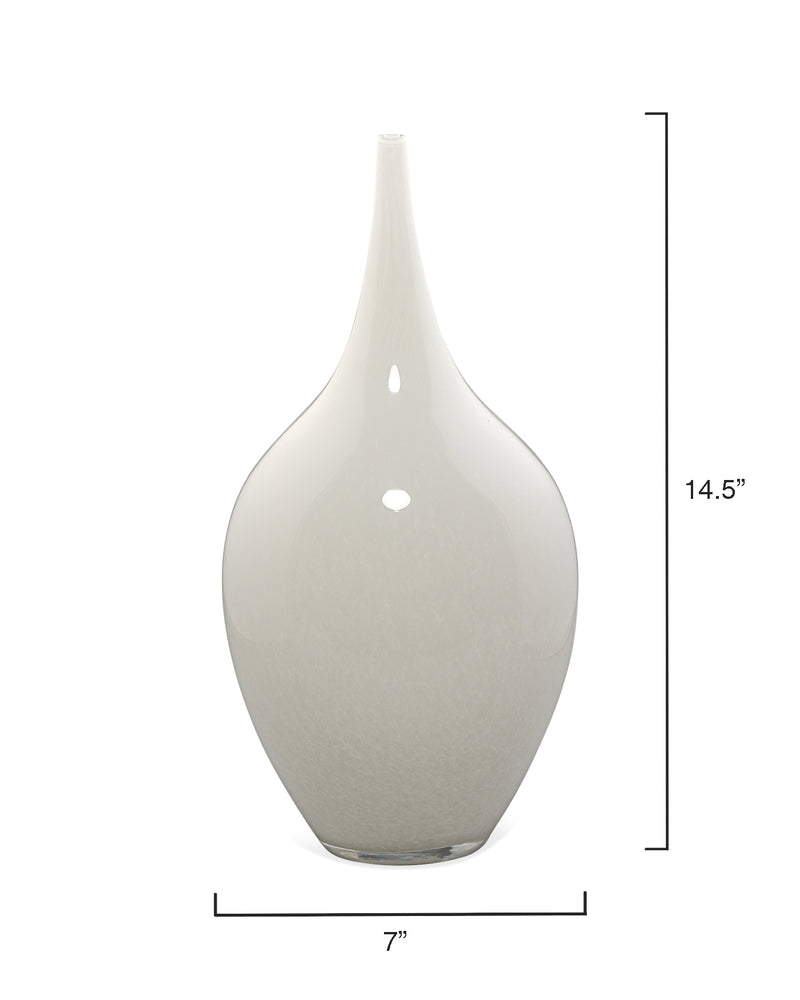 nymph vases (set of three) - white