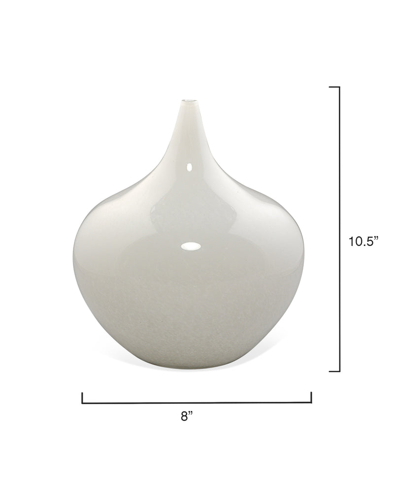 nymph vases (set of three) - white