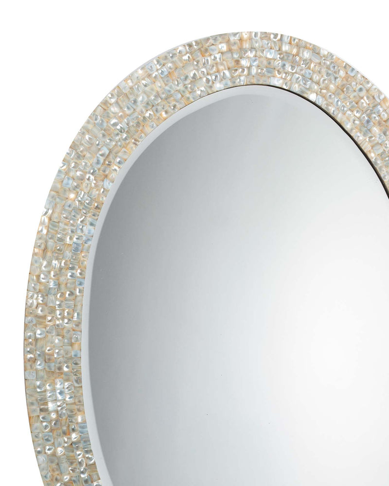 large oval mirror