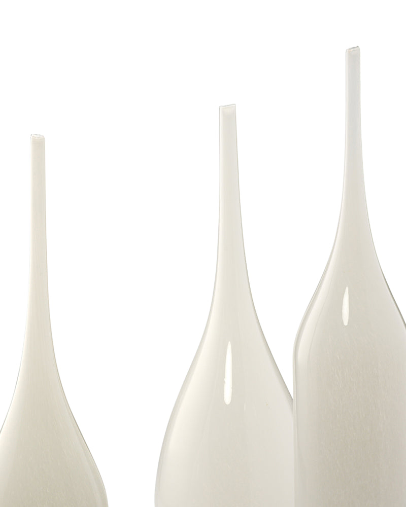 pixie vases (set of 3) - white