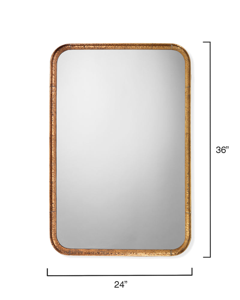 principle vanity mirror gold