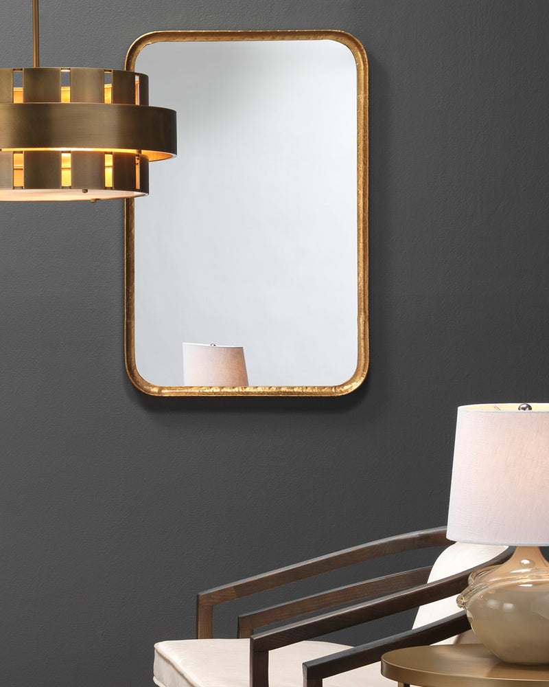 principle vanity mirror gold