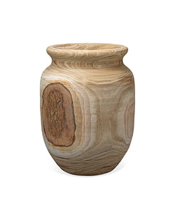topanga wood vase