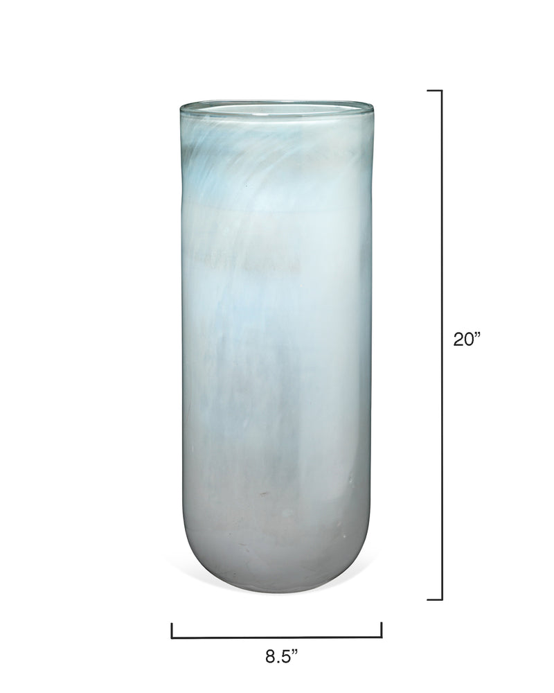 vapor vase metallic opal - large