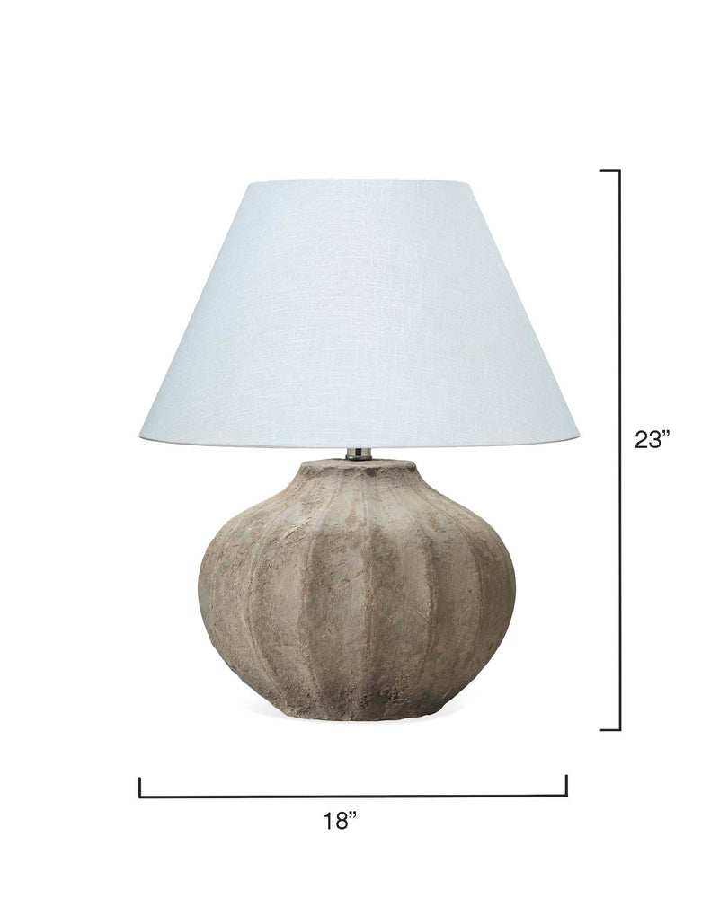 clamshell table lamp