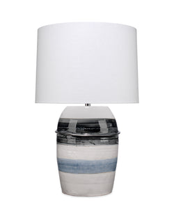 horizon striped table lamp