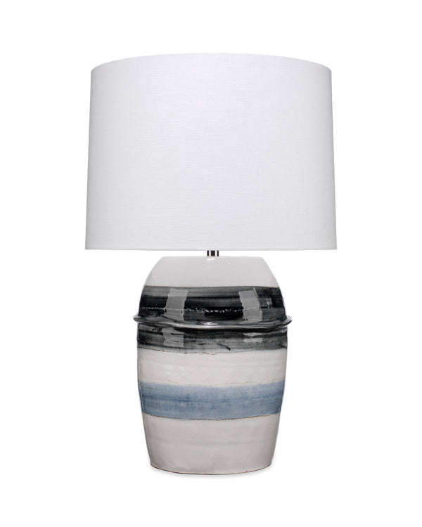 Horizon Striped Table Lamp