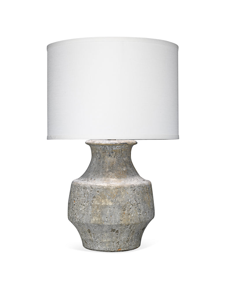 masonry table lamp - grey