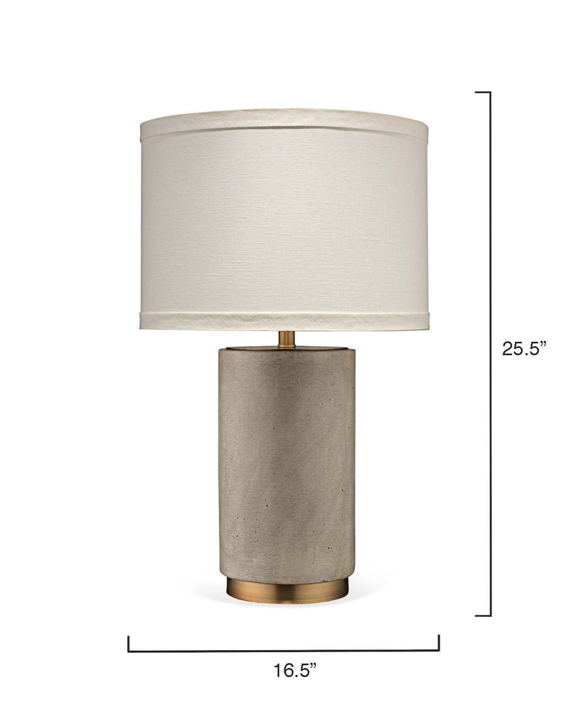 mortar table lamp