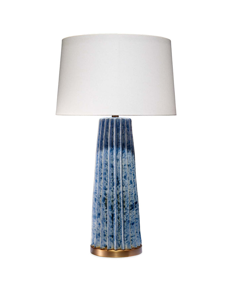 pleated table lamp