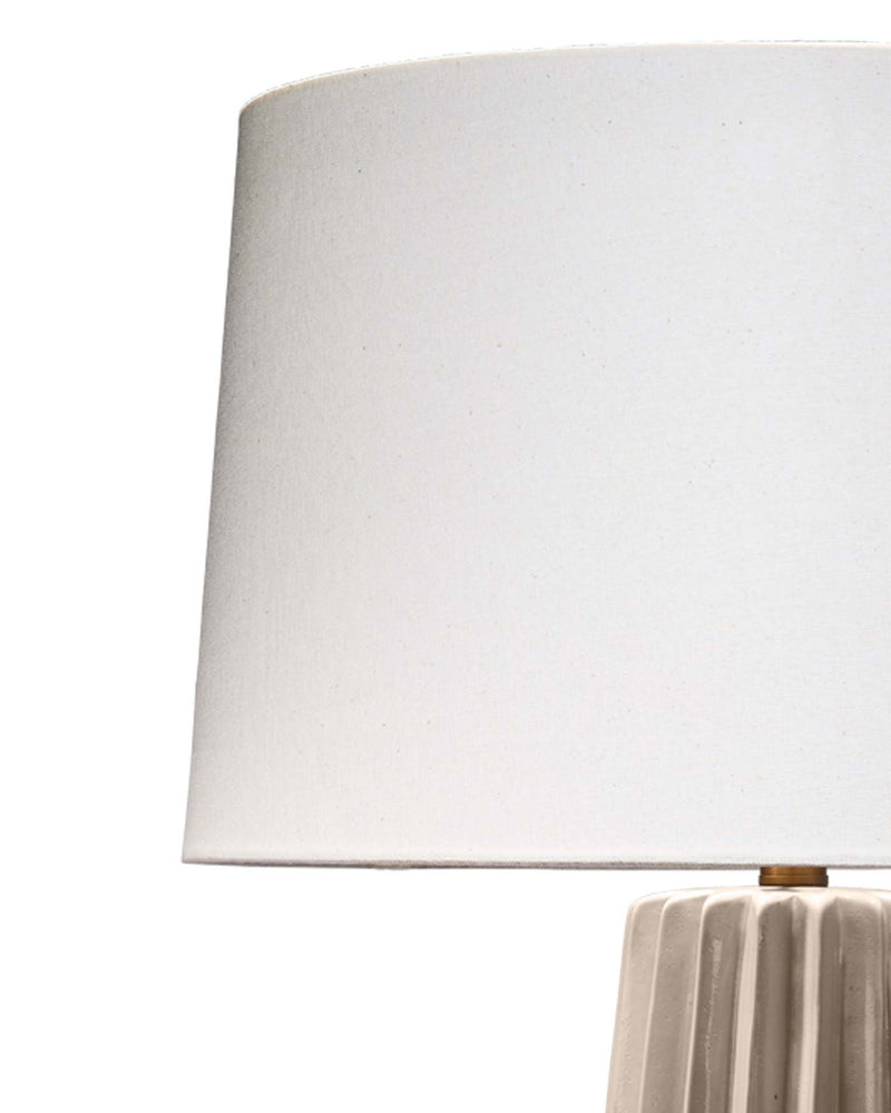 pleated table lamp