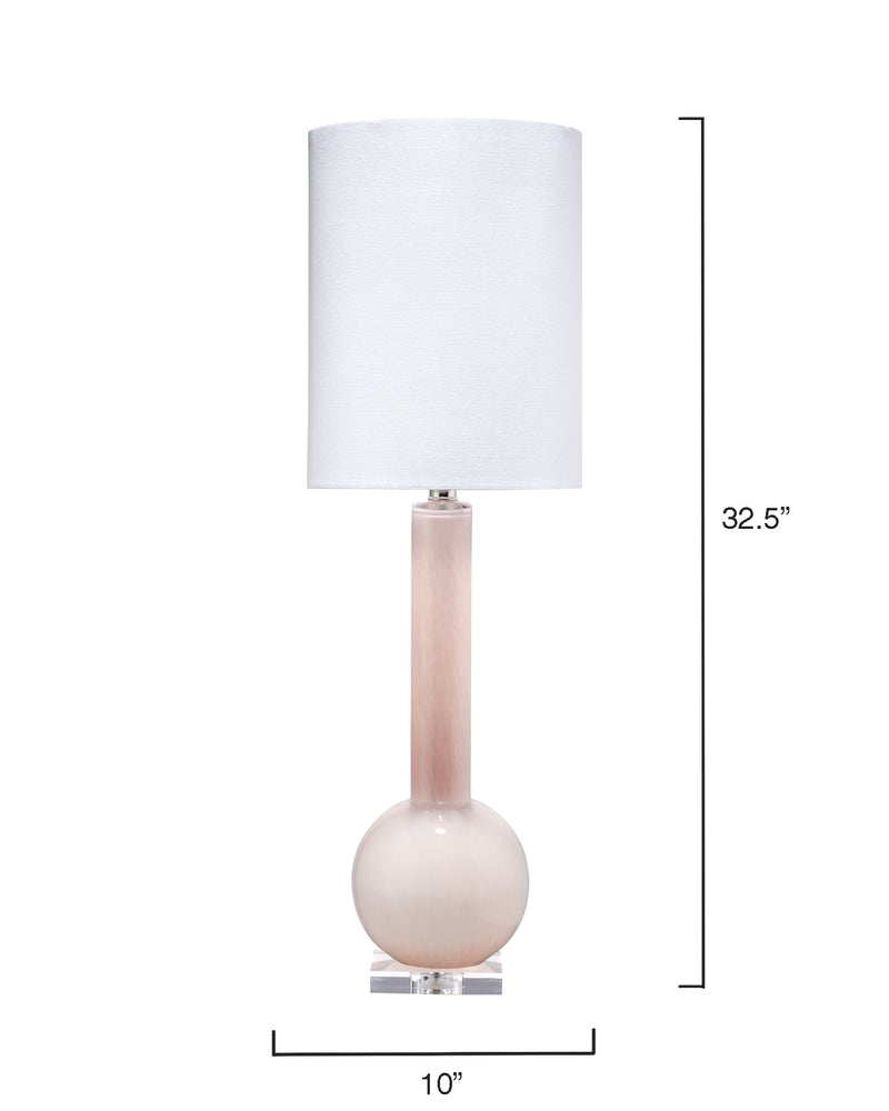 studio table lamp - pink