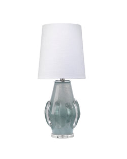 talon table lamp - blue