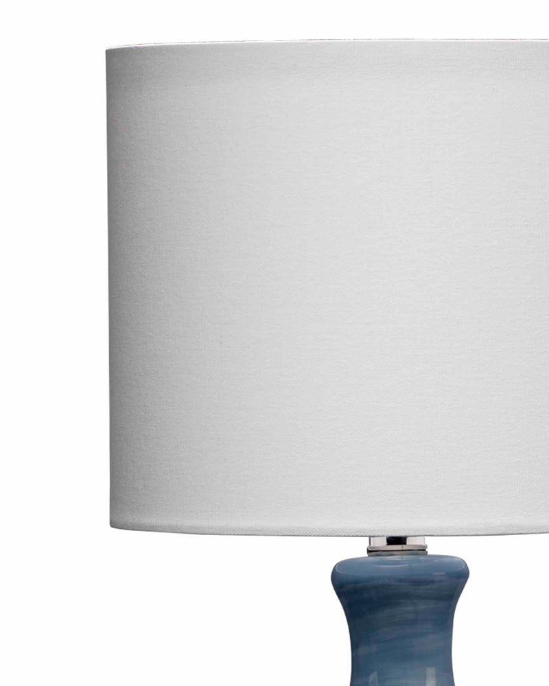 bungalow table lamp blue