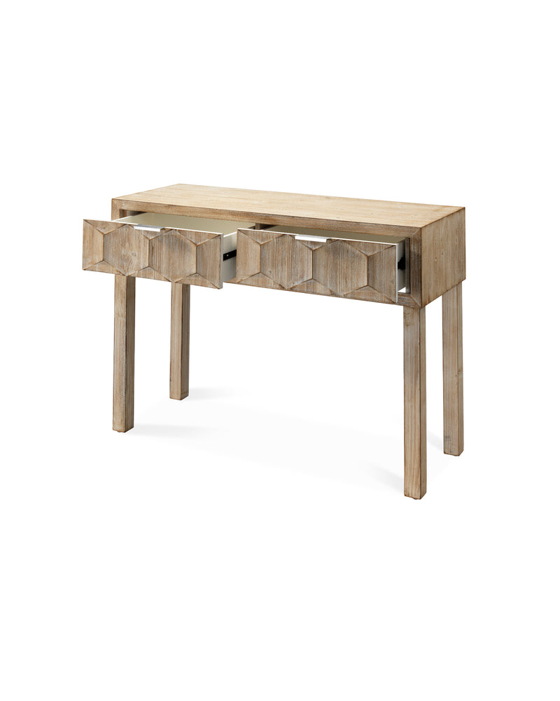 juniper two drawer console