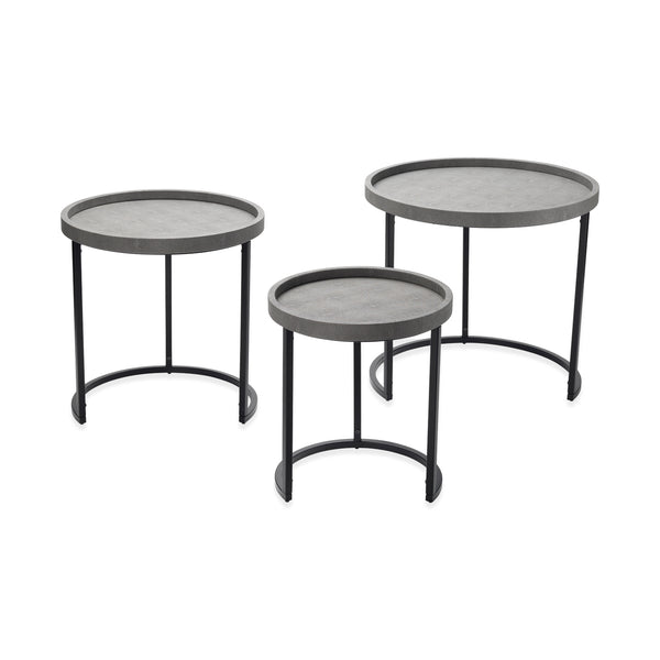 Garden treasures store nesting side tables