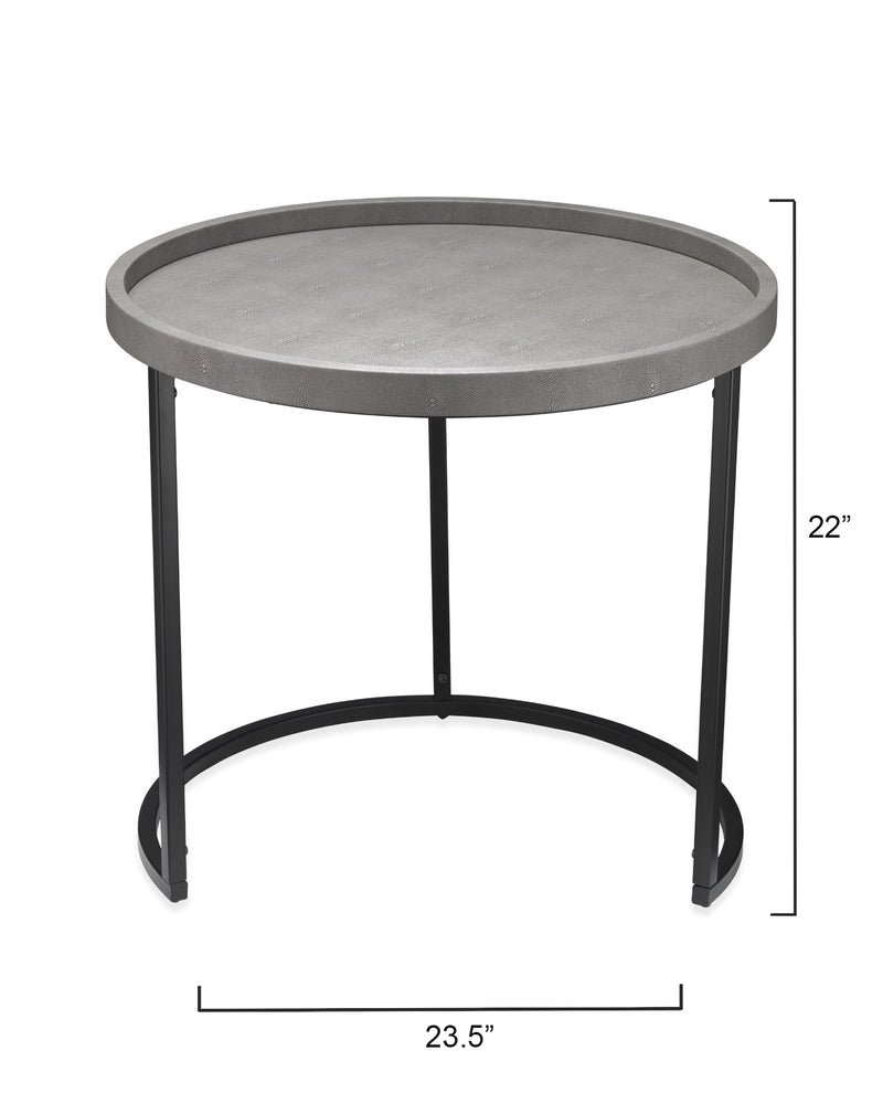 maddox side tables (set of 3) grey