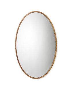 sparrow braided oval mirror