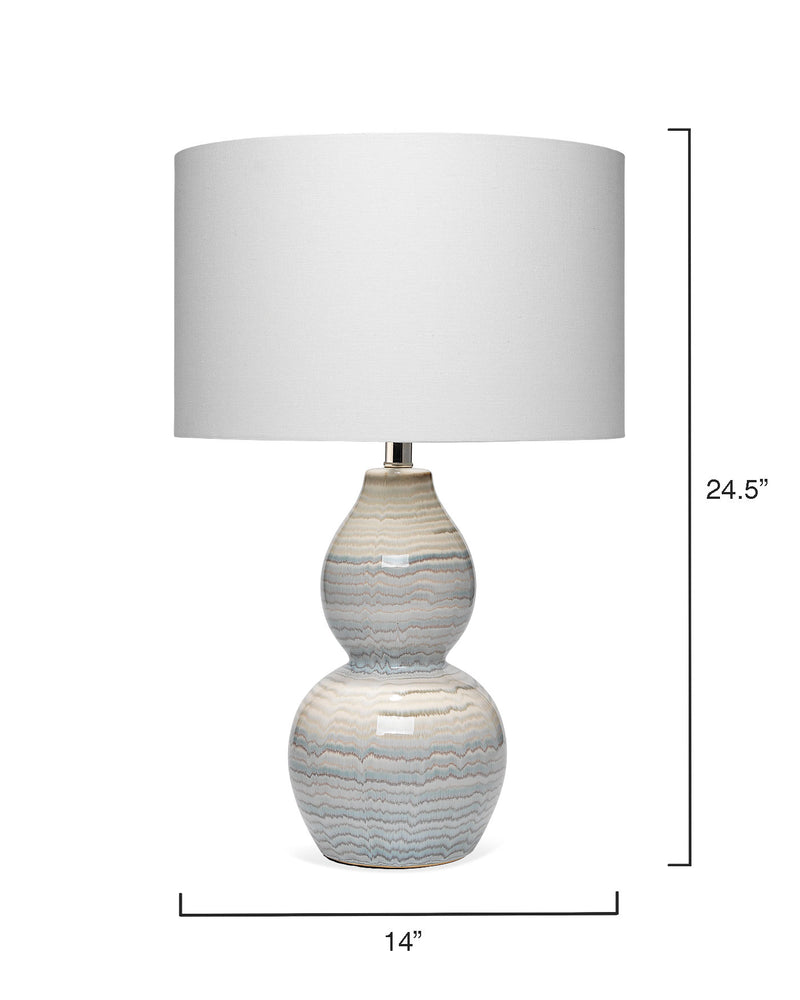 catalina wave table lamp