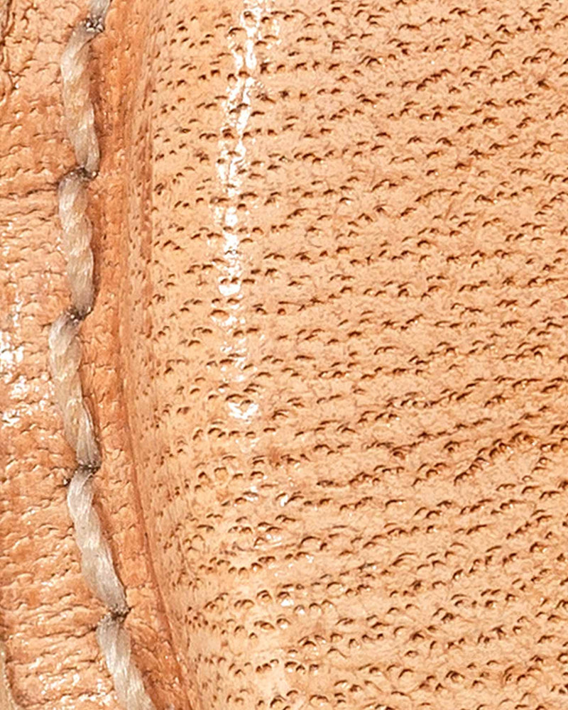 tape measure - tan leather