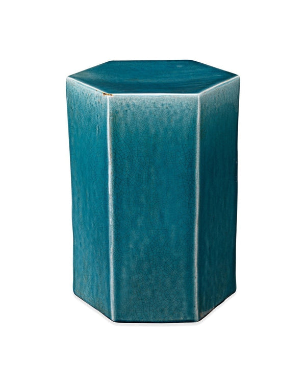 Small, Blue | Porto Side Table Front